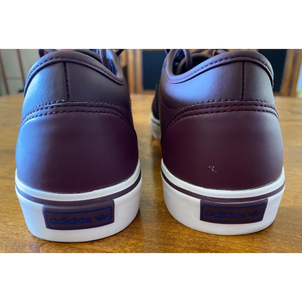 Adidas Adi-Ease Dark Burgandy Skate Shoes. Size 8 1/2 EUC - Picture 10 of 12